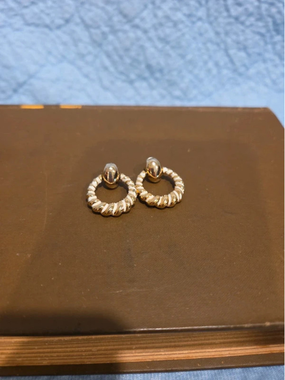 Door knocker earrings